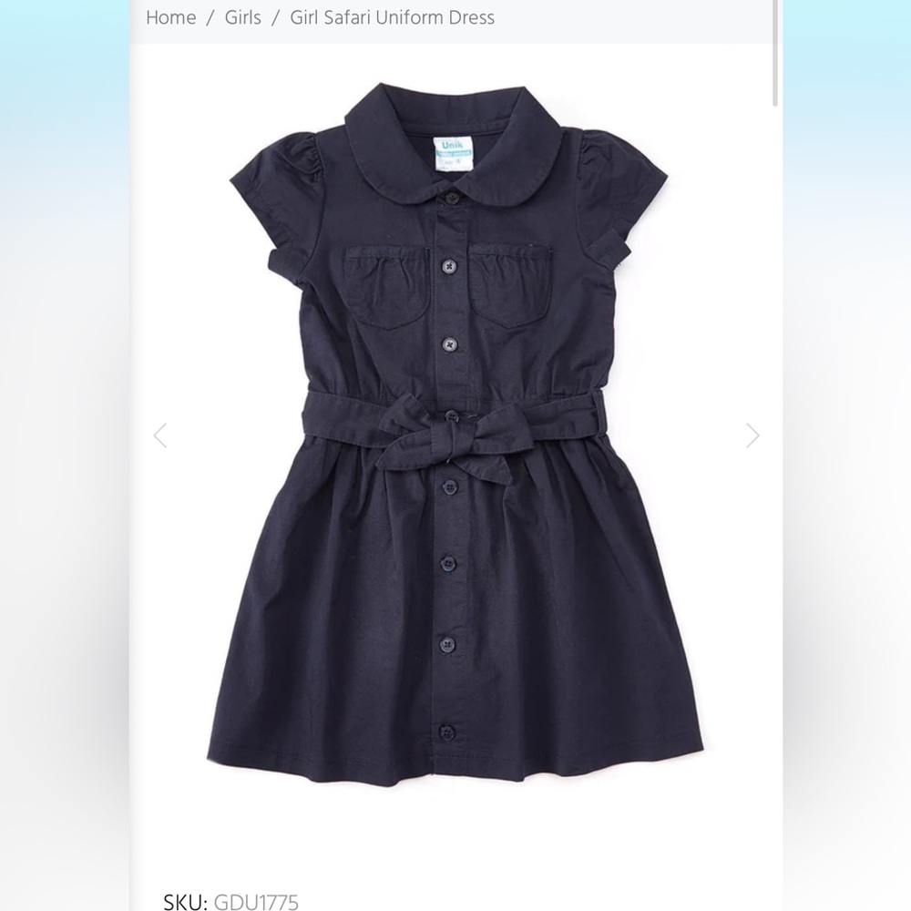NWT SCHOOL UNIFORM DRESS